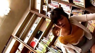 Shy Asian Teen Fucked At The Bookstore
