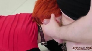 Huge Strap On In Guys Ass Cummie, The Painal Cum Cat